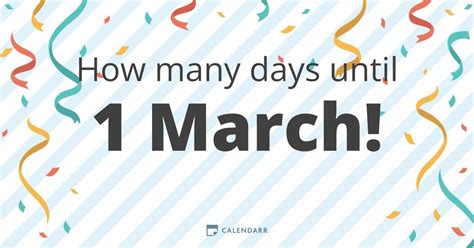 Calendar Generator Create a calendar for any year. . How many days till march